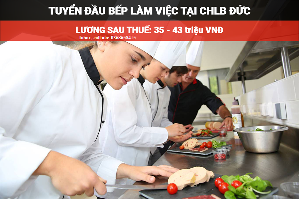 Việc làm đầu bếp tại Đức
